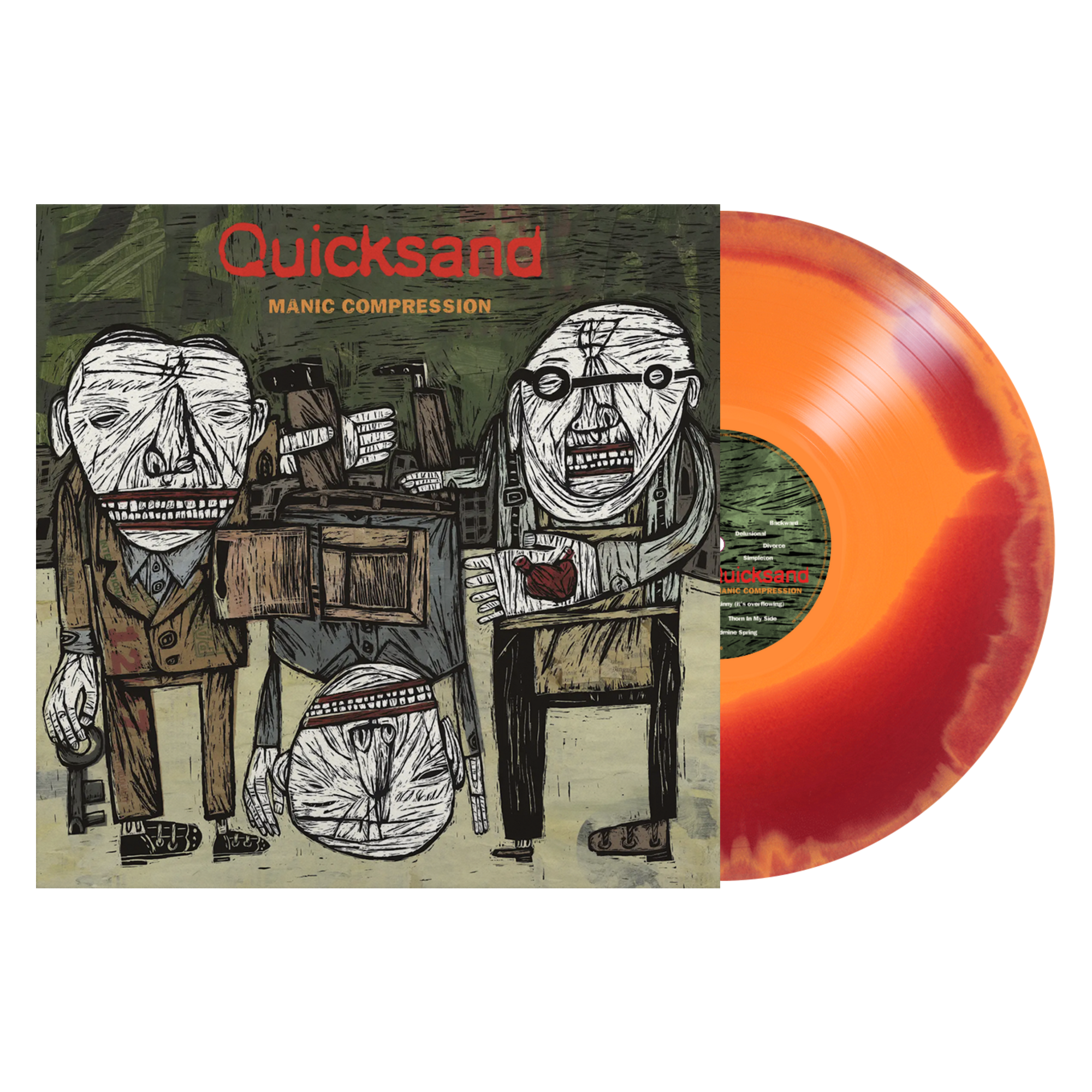 QUICKSAND "MANIC COMPRESSION" • PRE-ORDER •
